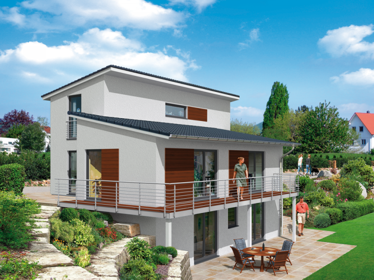 Hauslinie Hanghaus - Wohnbau Bolsinger